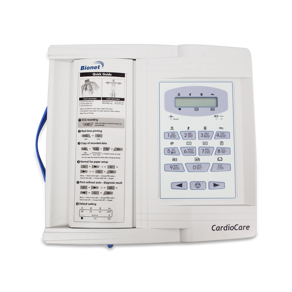 CARDIOCARE 2000 - Interpretive 12 Channel Electrocardiograph ECG/EKG Machine